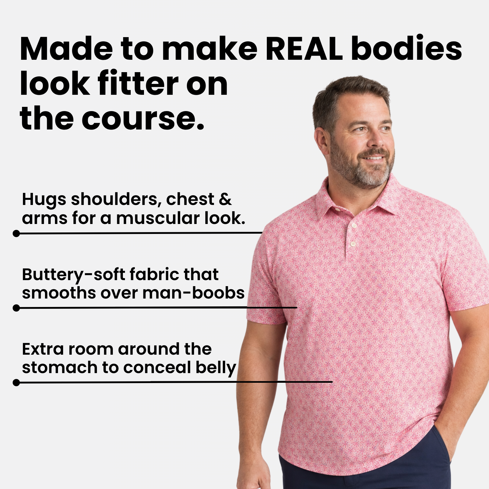 The Sculpting Golf Polo